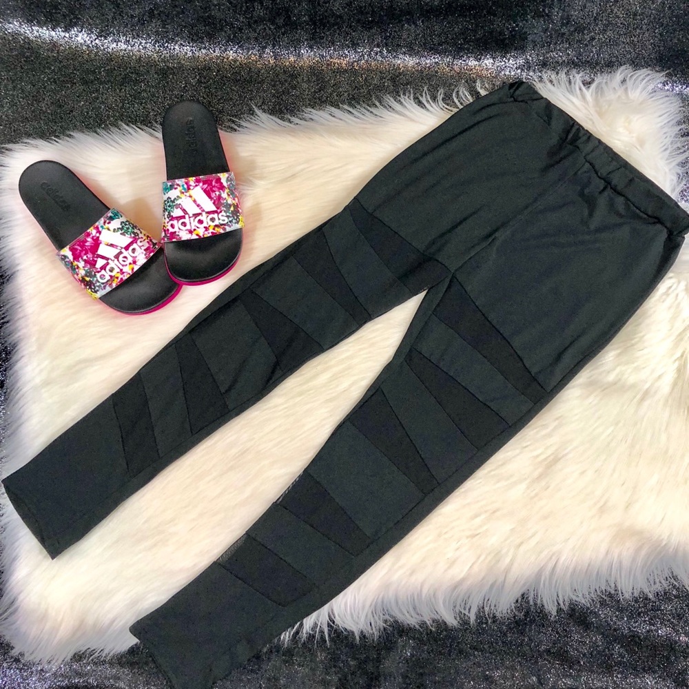 Mesh bandage leggings